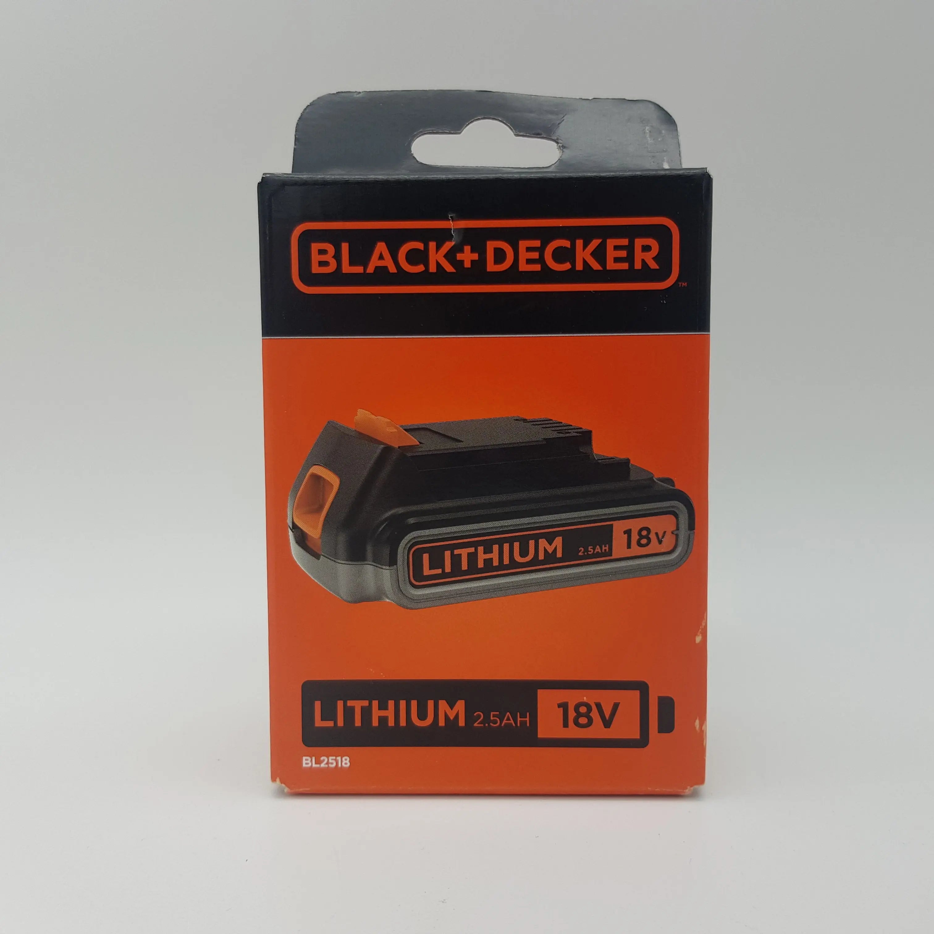 Batteria Litio 18v 2.5ah Black+Decker Originale BL2518