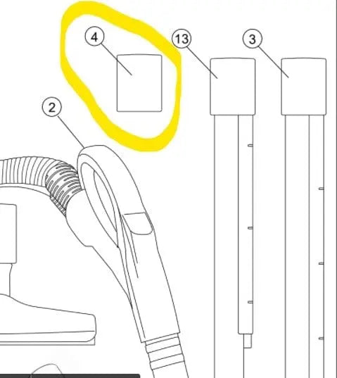 Ghiera per Tubo prolunga per generatore di vapore Unitekno C505/909 UNITEKNO