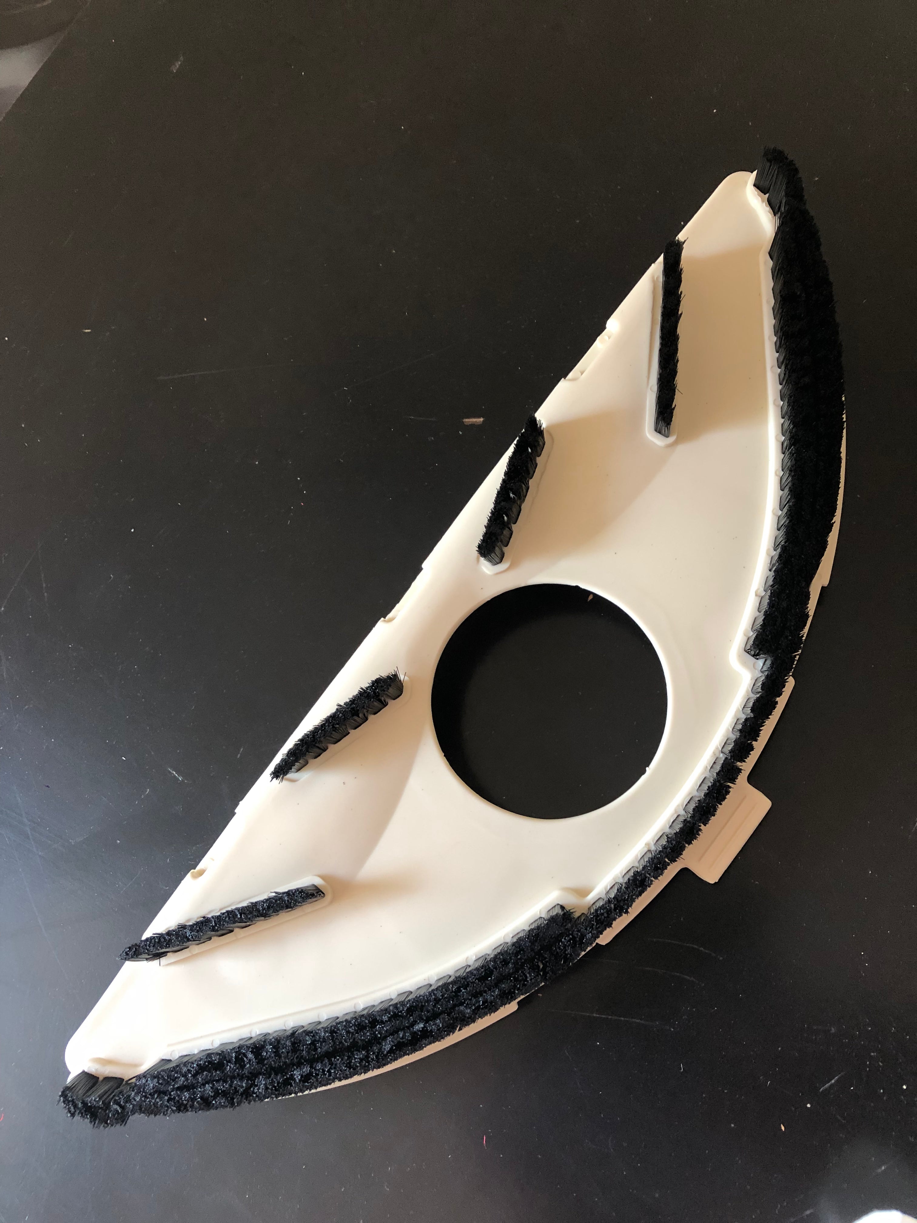 Piastra con Setole HD35 per VK135 / VK136 Folletto – Ricambio Compatibile per Spazzola HD35 / HD36 VORWERK FOLLETTO