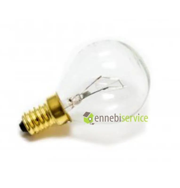 Lampadina per forno sfera E14 40W 45x72 Resistenza 300° Gradi Lampadina per forno sfera E14 40W 45x72 Resistenza 300° Gradi