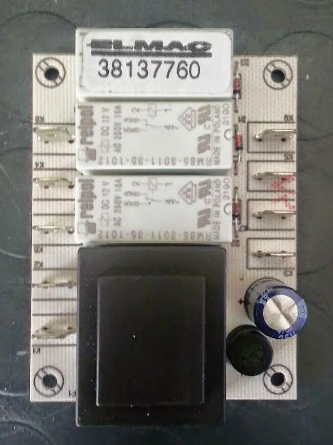 Scheda piccola alimentazione 220v 2 Relé 12v BIEFFE