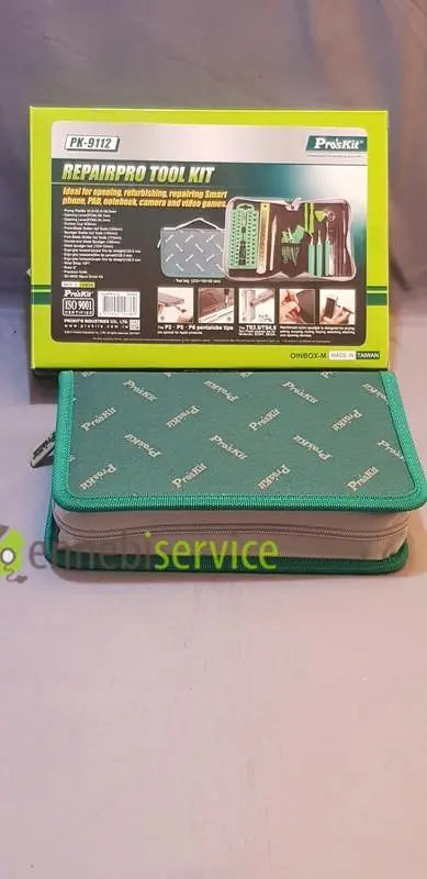 kit utensili per riparazione smartphone custodia nylon