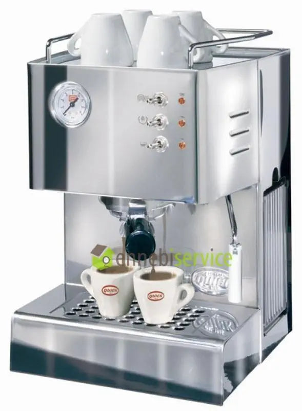 macchina caffe' in acciaio inox con doppio scambiatore cassiopea quick mill 03004 QUICK MILL