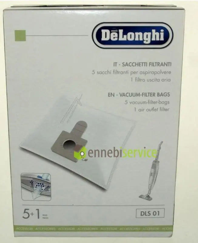 D320MF 5 sacchetti filtro microfibra x De Longhi Tabata 1040 D320MF 5 sacchetti filtro microfibra x De Longhi Tabata 1040