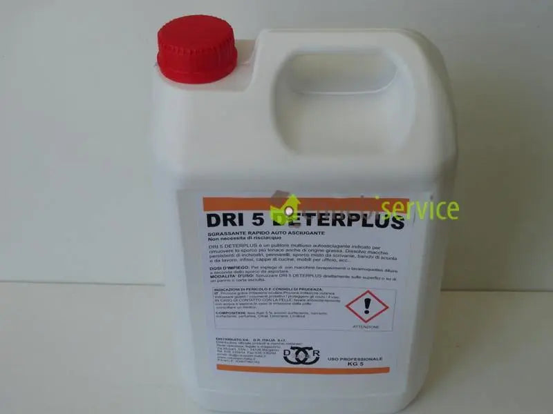 Detergente in tanica da 5lt DRI5 Sgrassante Rotowash