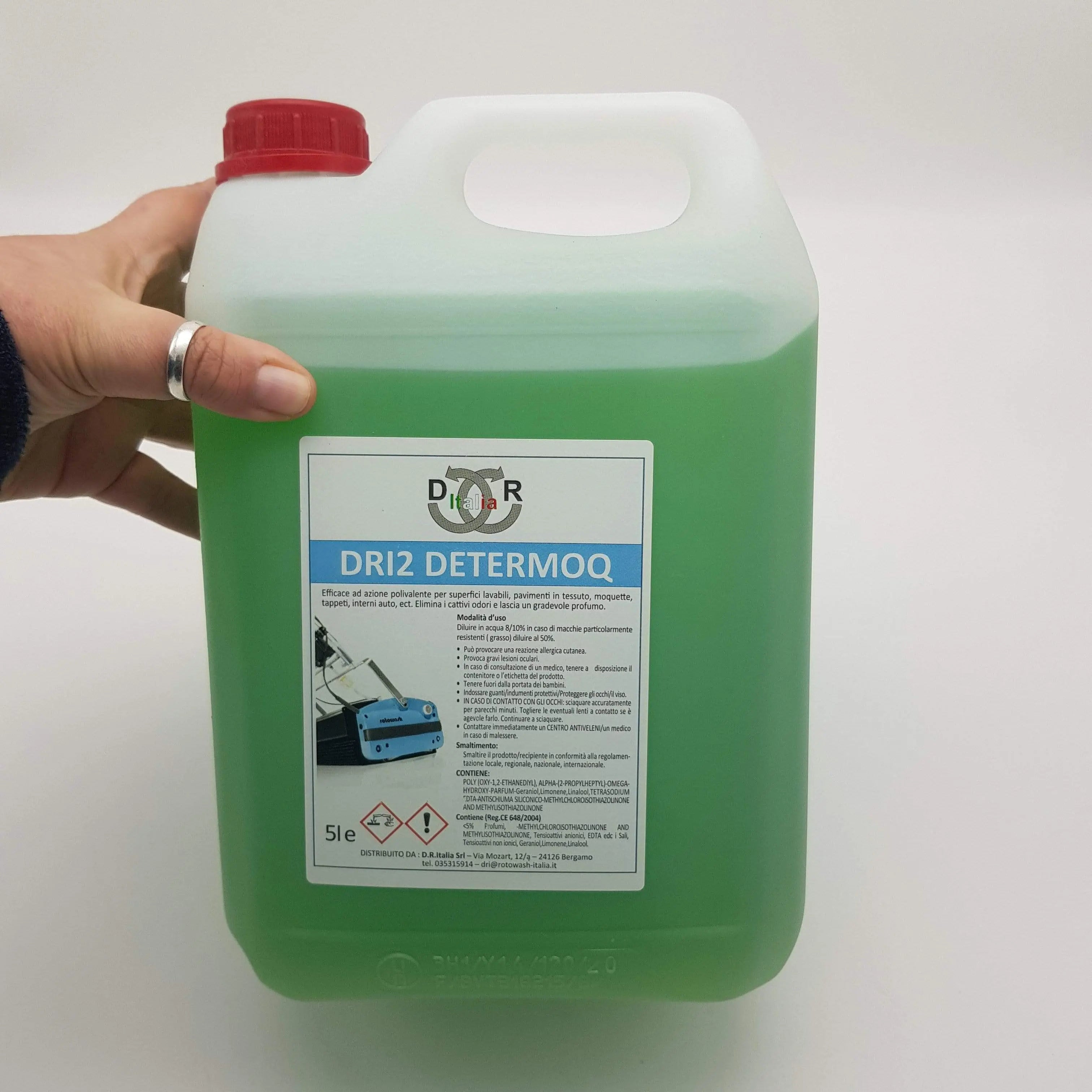 Detergente in tanica da 5lt polivalente per moquette Rotowash ROTOWASH