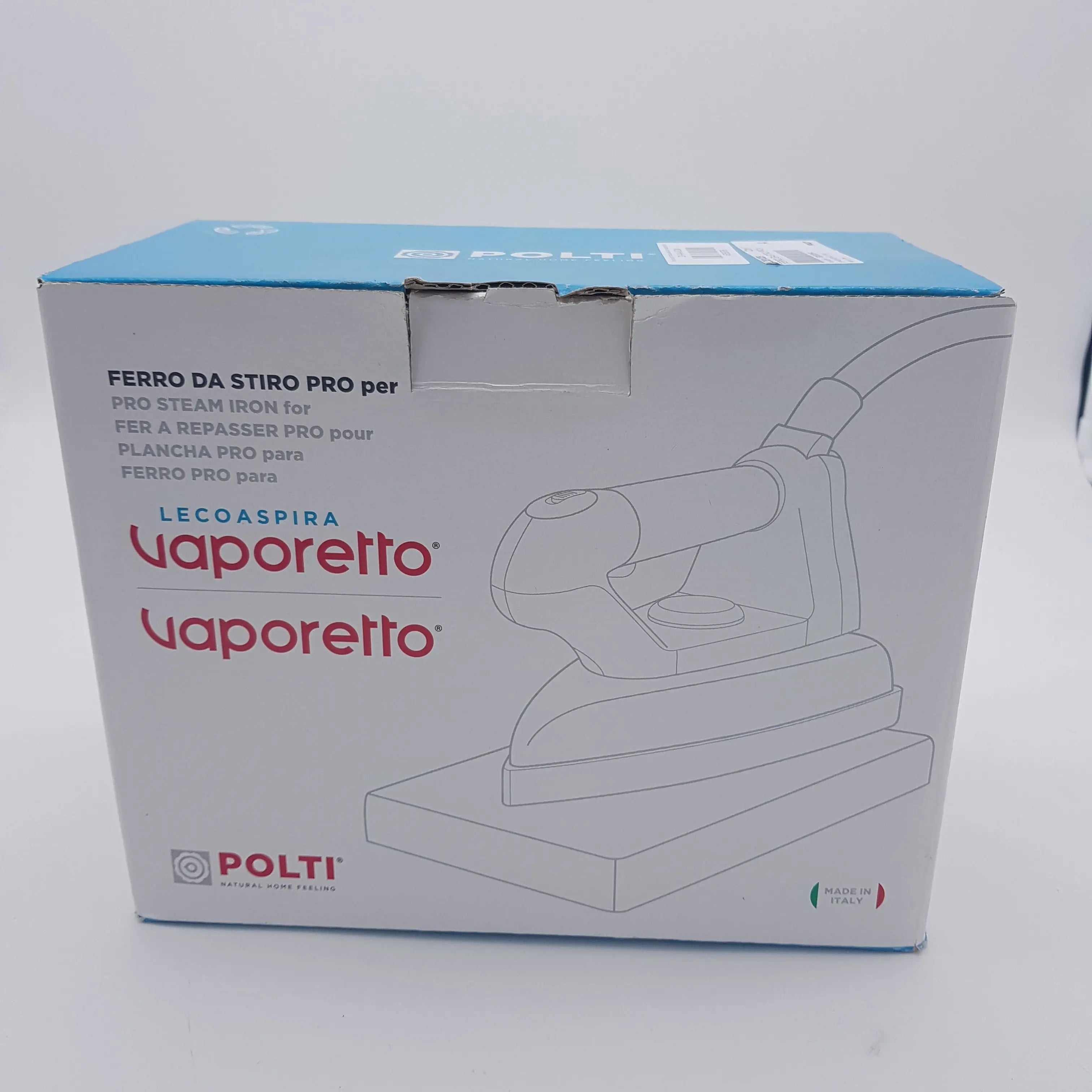 Ferro da stiro Professionale per vaporetto Polti POLTI
