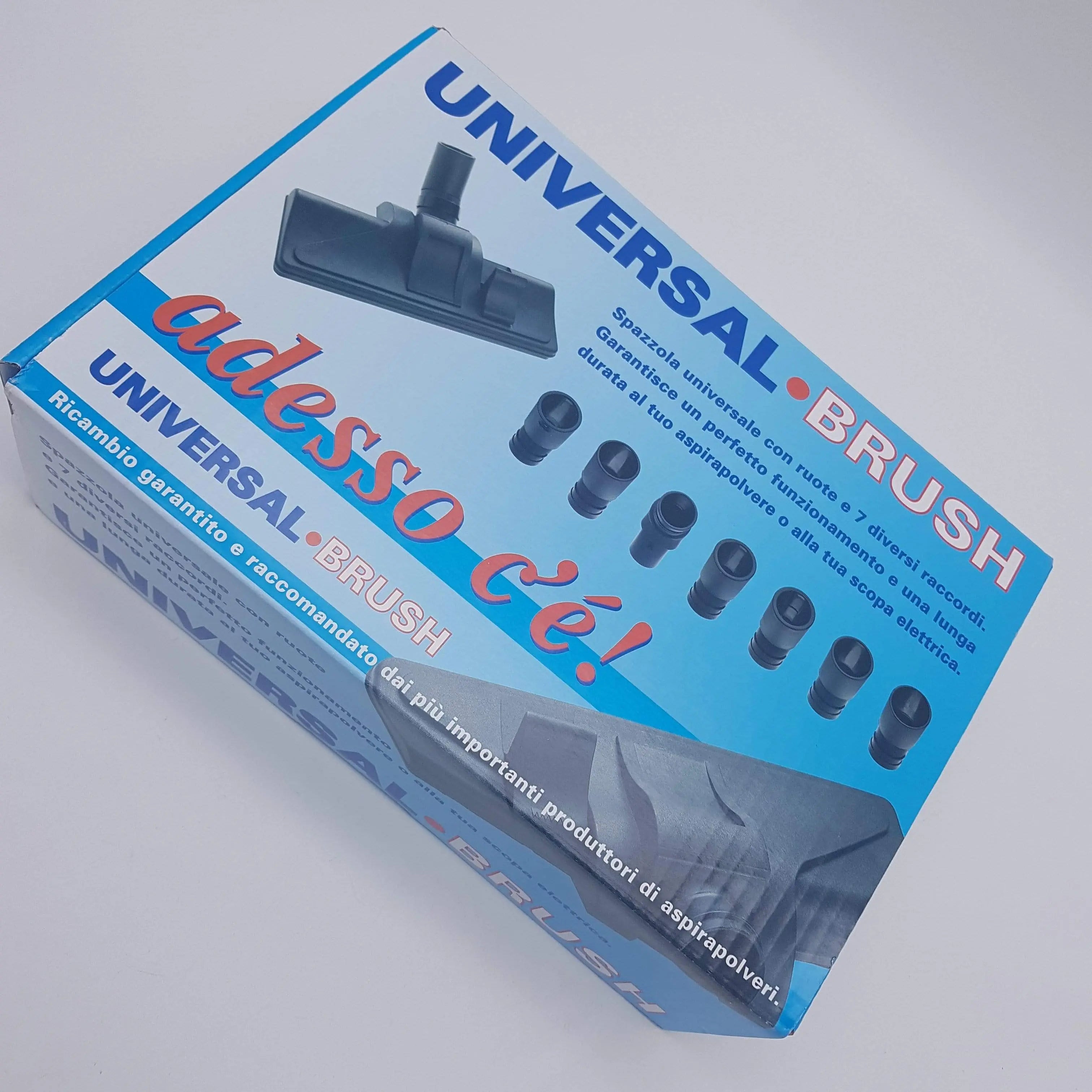 Spazzola con ruote universale per aspirapolvere Combi Brush con 7 raccordi MICROMIC