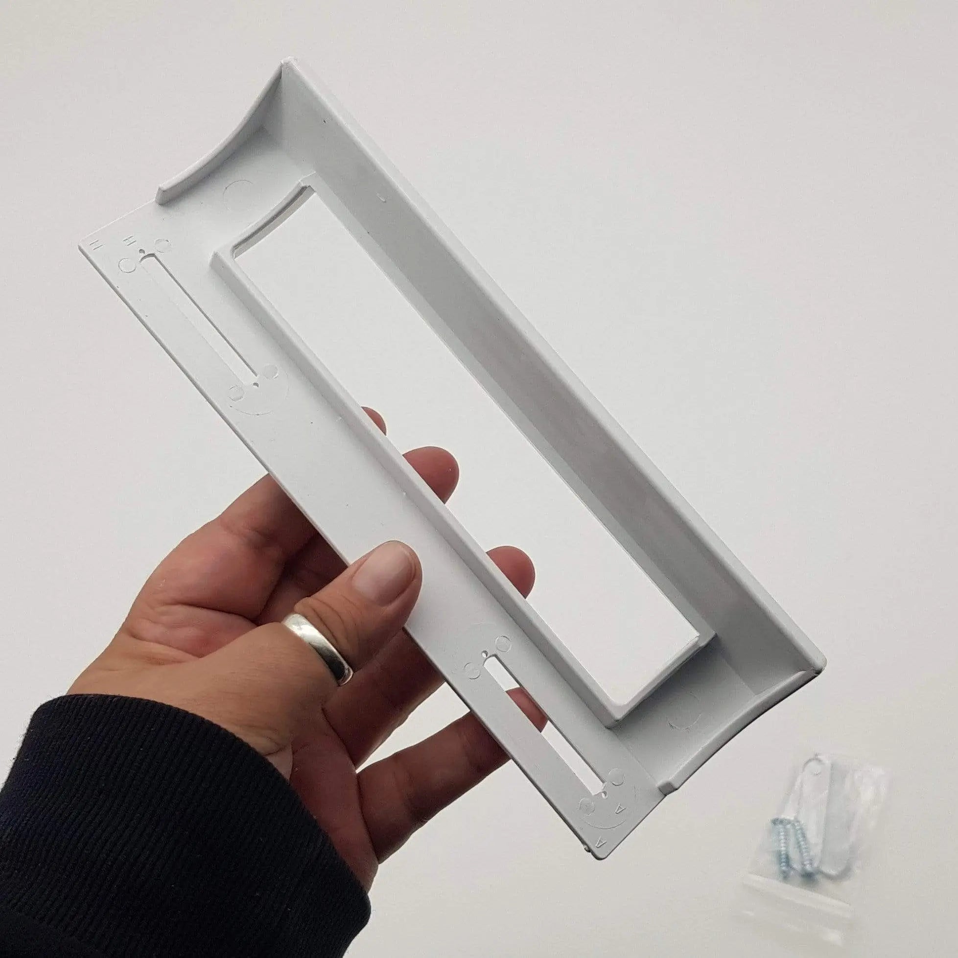 maniglia sportello frigo bianca universale 85-160 UNIVERSALE