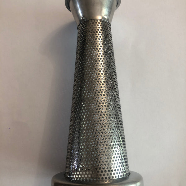 Cono Filtro In Acciaio Inox N.3 Per Spremipomodoro - Fori Da 1.5 Mm, Made In Italy, Norma CE - Foto 5