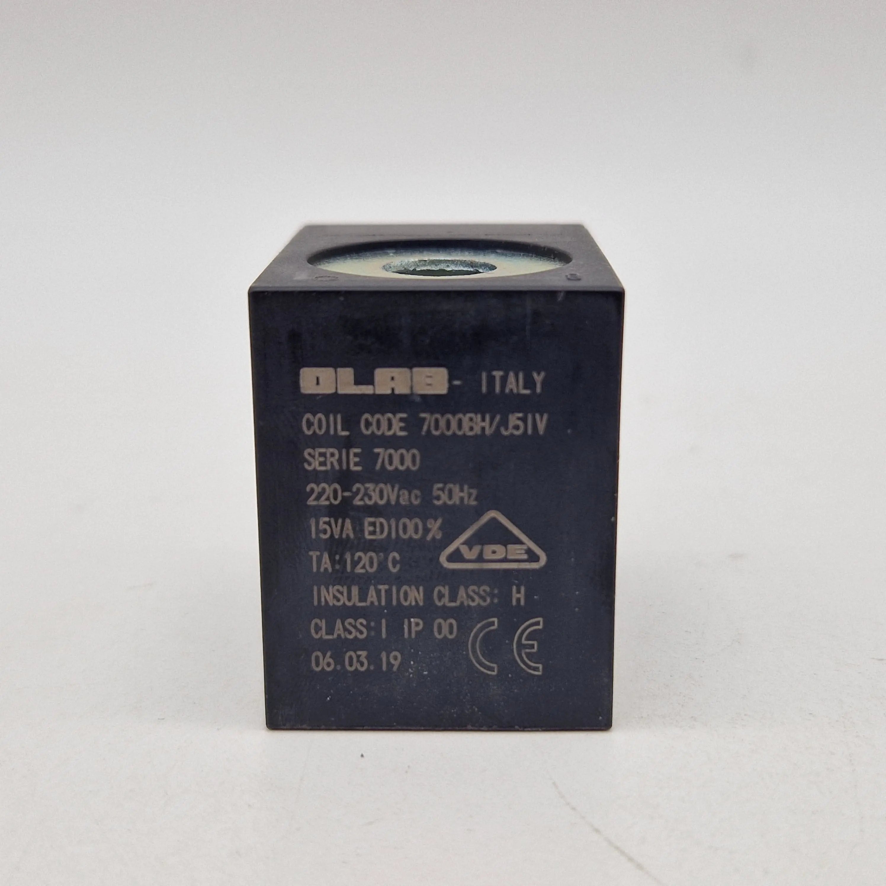 Bobina Per Elettrovalvola Acqua Serie 9000 BH OLAB - 220V, Ricambio Originale - Foto 2