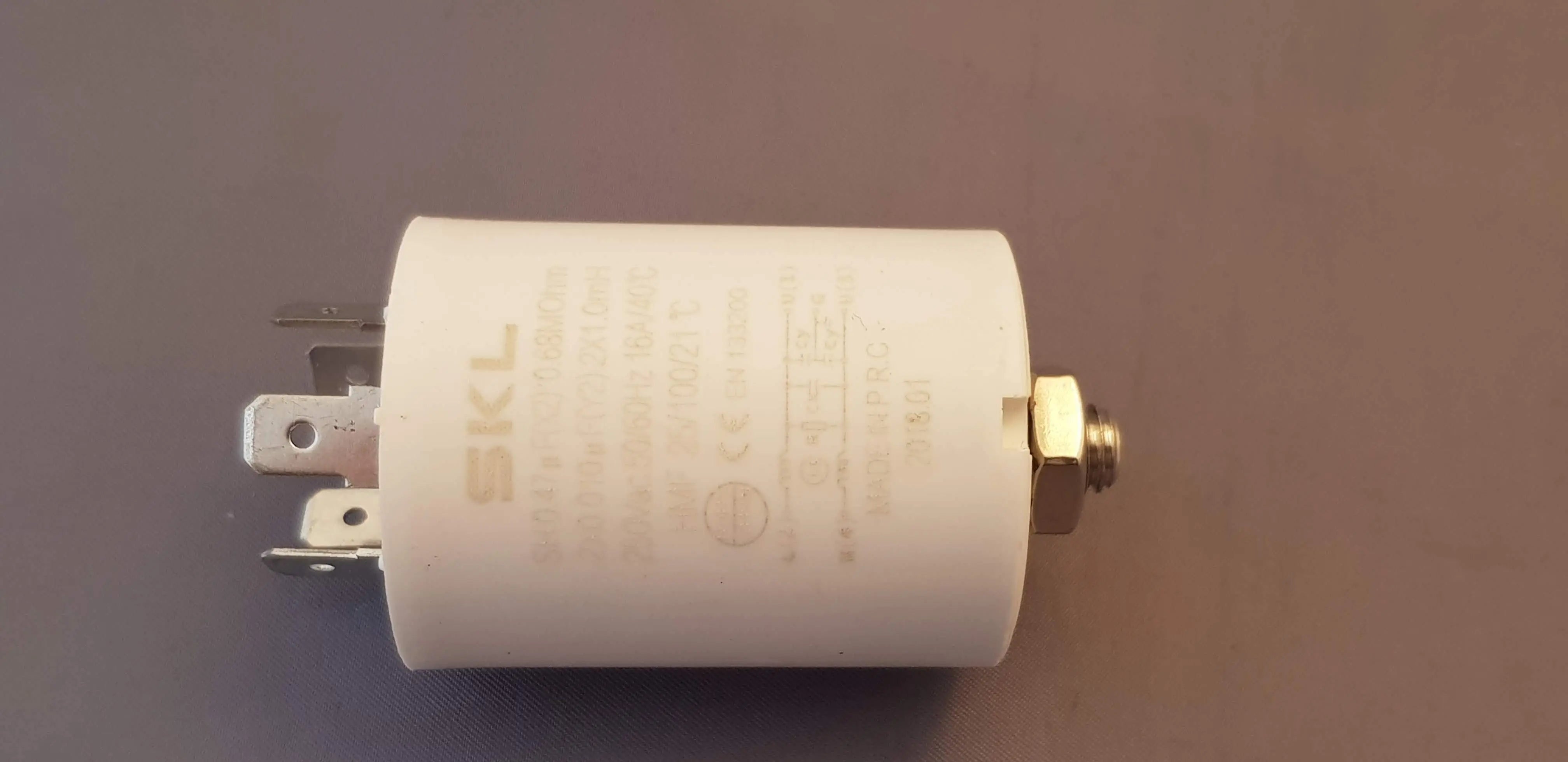 Condensatore anti disturbo per lavatrice universale 0.47MF SKL