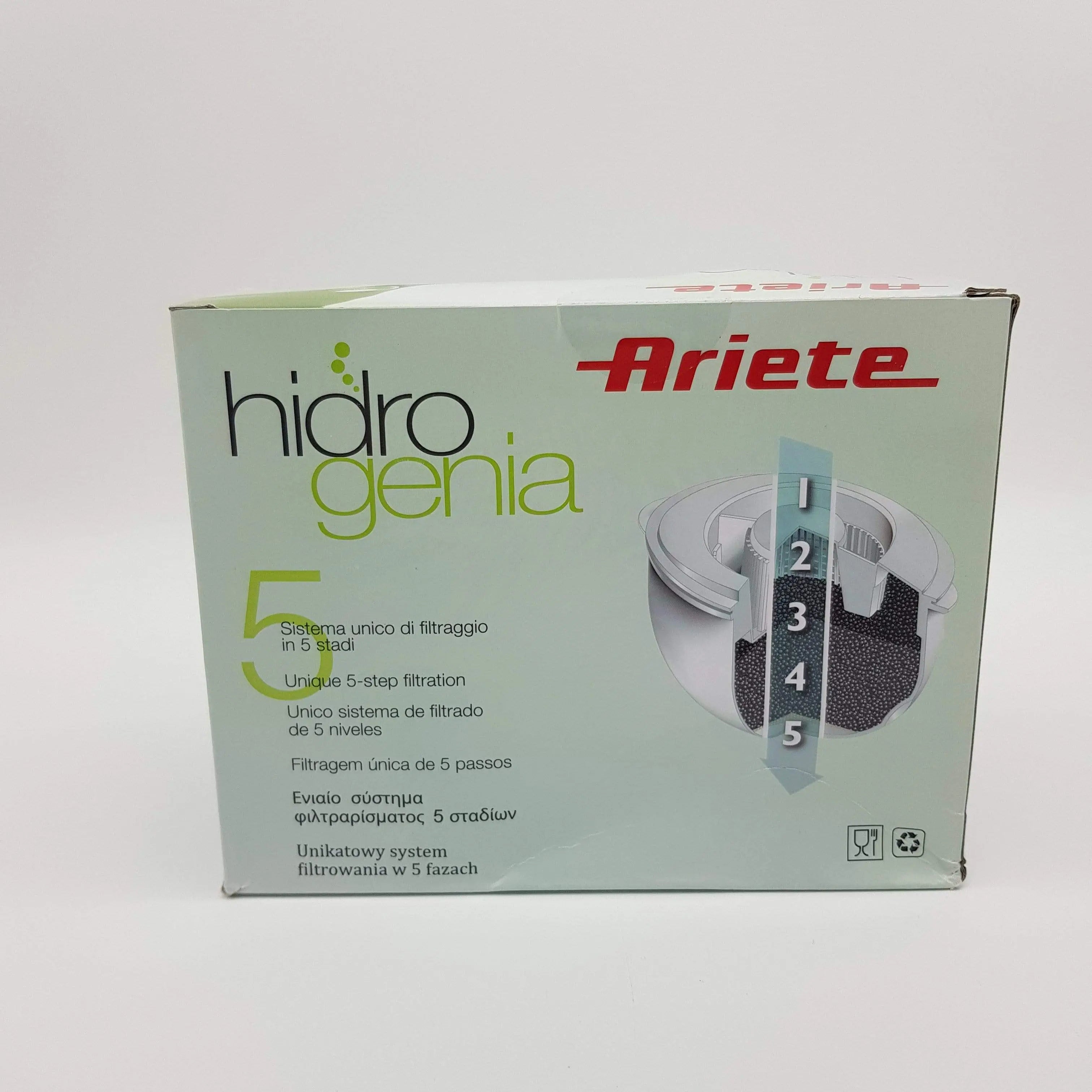Confezione da 4 filtri per caraffa Ariete hidrogenia ARIETE