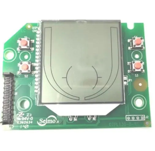 Scheda elettronica C/LCD 10 programmi Lecoaspira Fav80 Polti POLTI