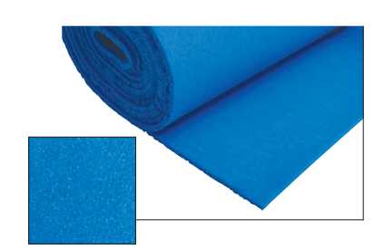 Schiumato poliestere blu spessore 10mm lunghezza 1300mm Prima Prima