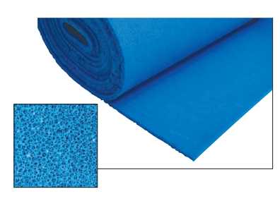 Silicone schiumato Blu spessore 10mm lunghezza 1500mm Super Hard Prima Prima