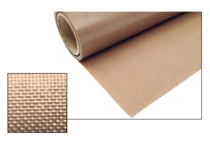 Tessuto fibra di vetro teflonato beige spessore 0.152mm H=1500mm Prima Prima