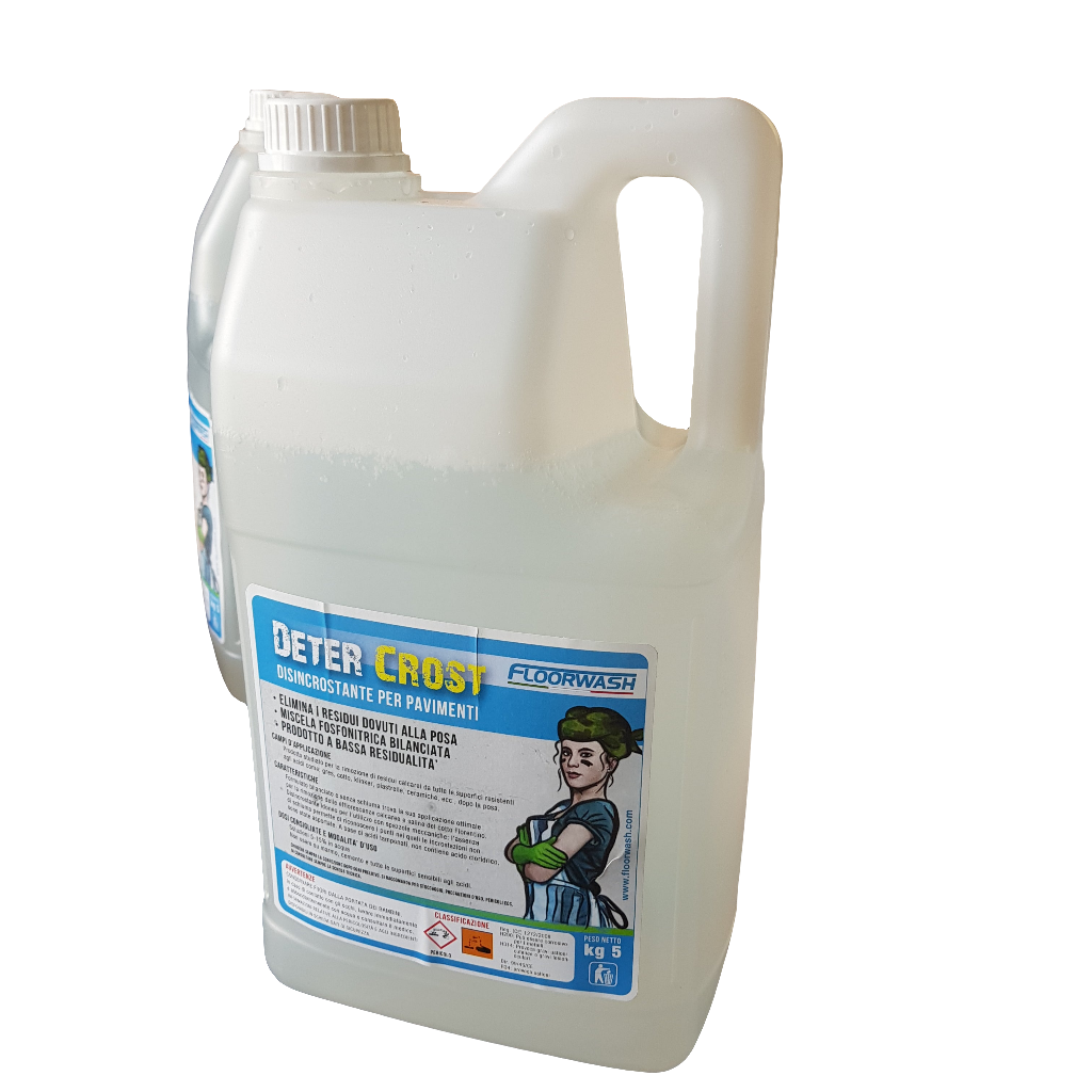 Detergente "Deter Crost" per macchina lavapavimenti Floorwash 6lt 5kg FLOORWASH