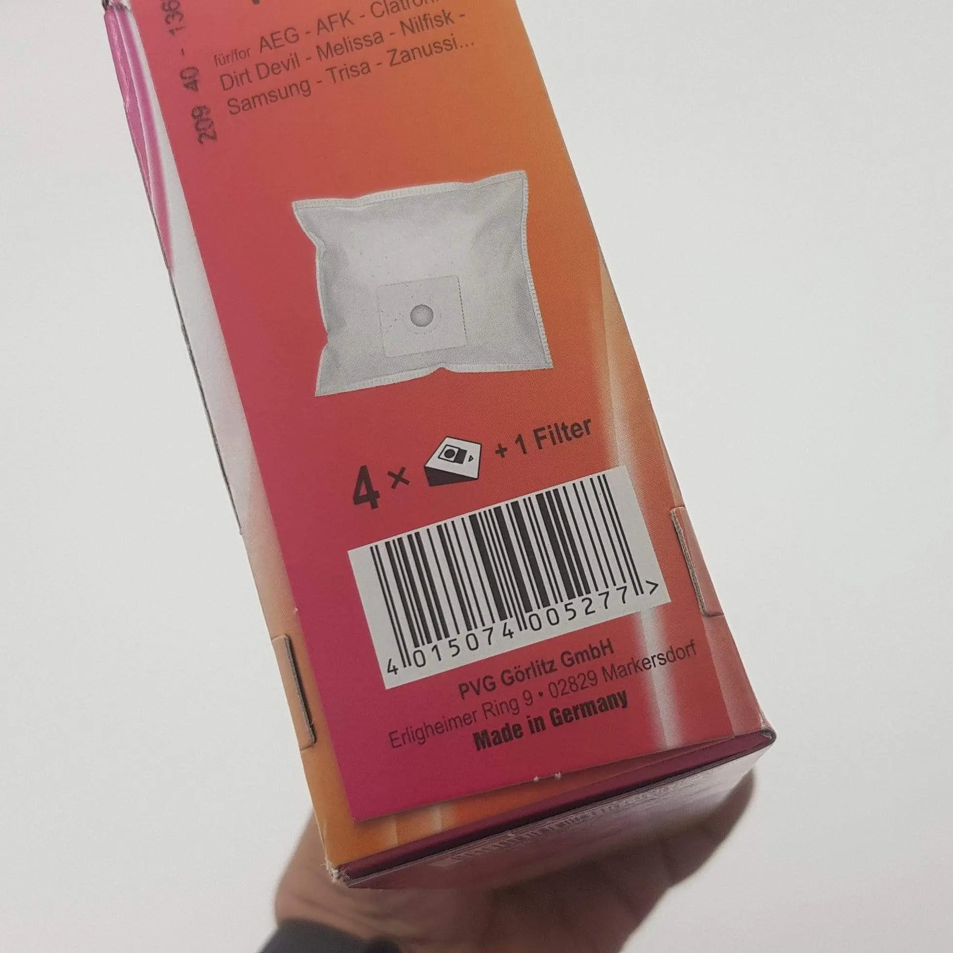 confezione 3 sacchetti in microfibra per wm18m AEG