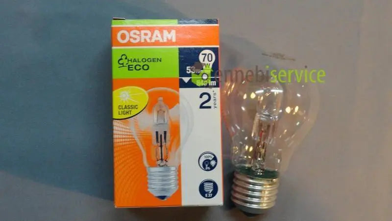 lampadina normale chiara energy saver 53w- 57w   70w e27 230v OSRAM