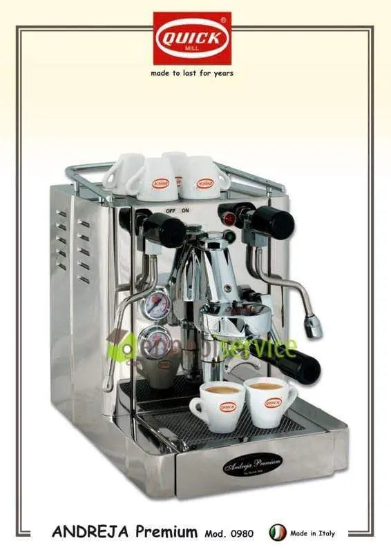 macchina caffe' in acciaio inox 'andreja premium' QUICK MILL