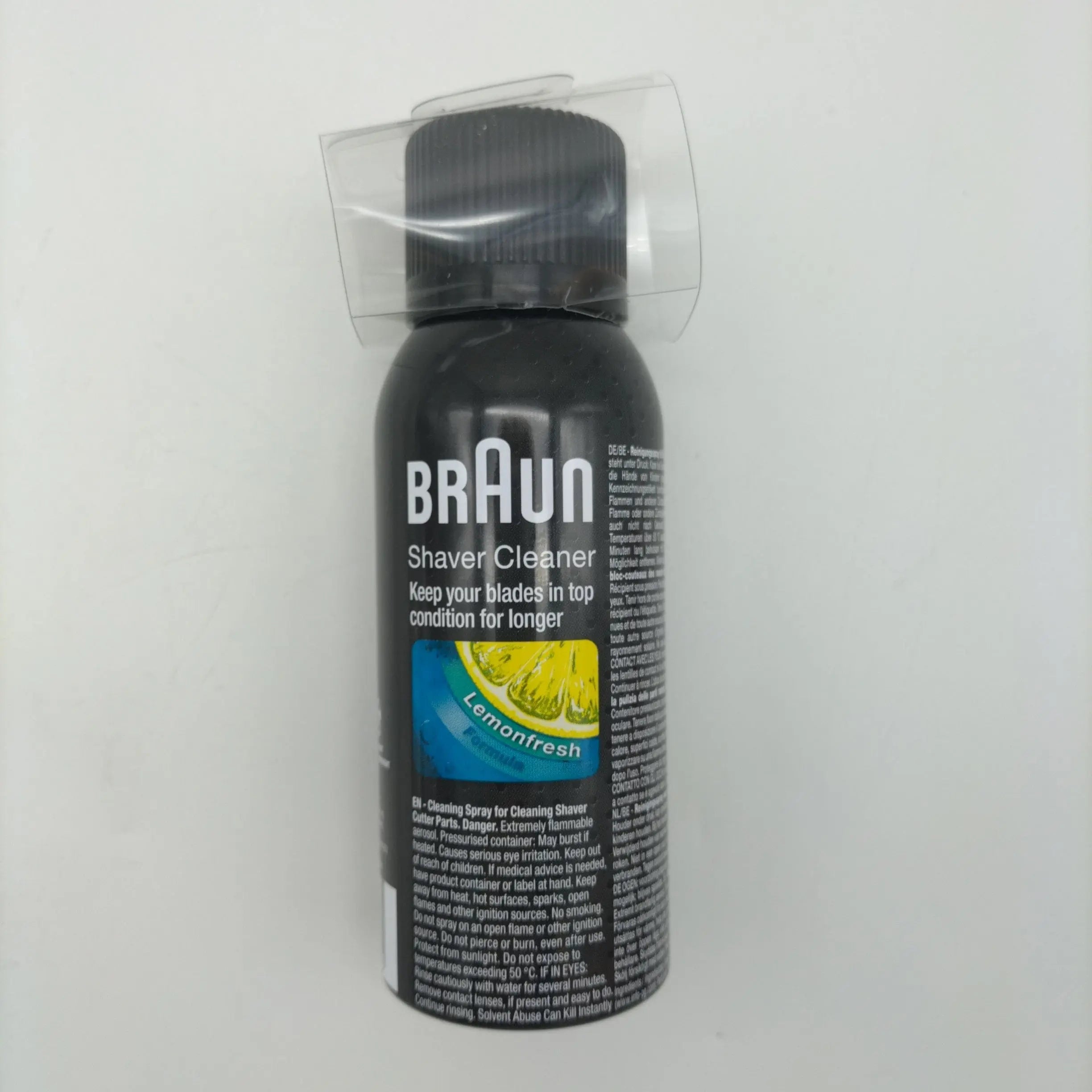 shaver cleaner liquido per pulizia rasoio braun BRAUN