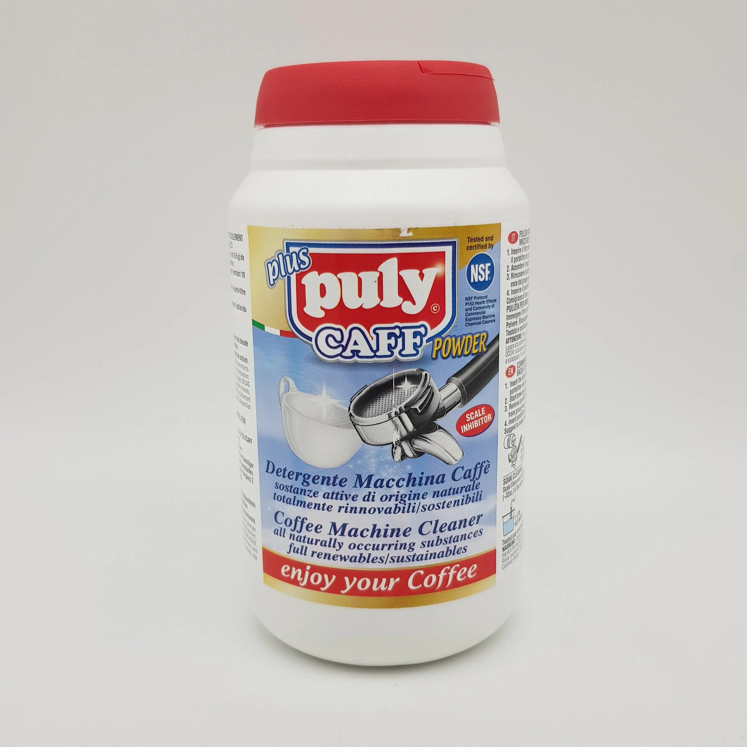 Barattolo 570g "Pulycaff" Plus polvere in cristalli per pulizia gruppo caffè LELIT