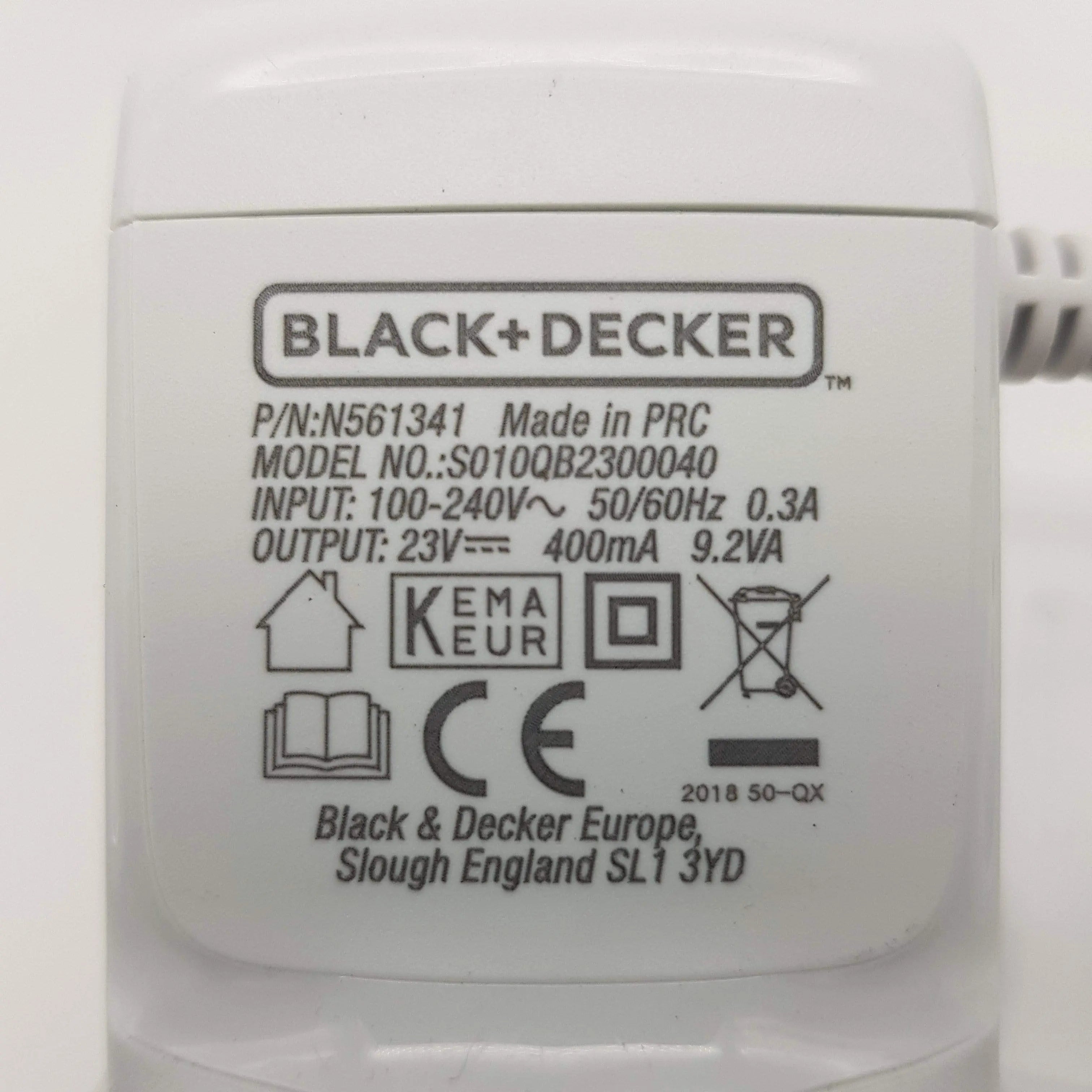 Base di ricarica aspirapolvere Flexi Lithium Black+Decker PD1420L/PD1820LF spina inglese BLACK+DECKER