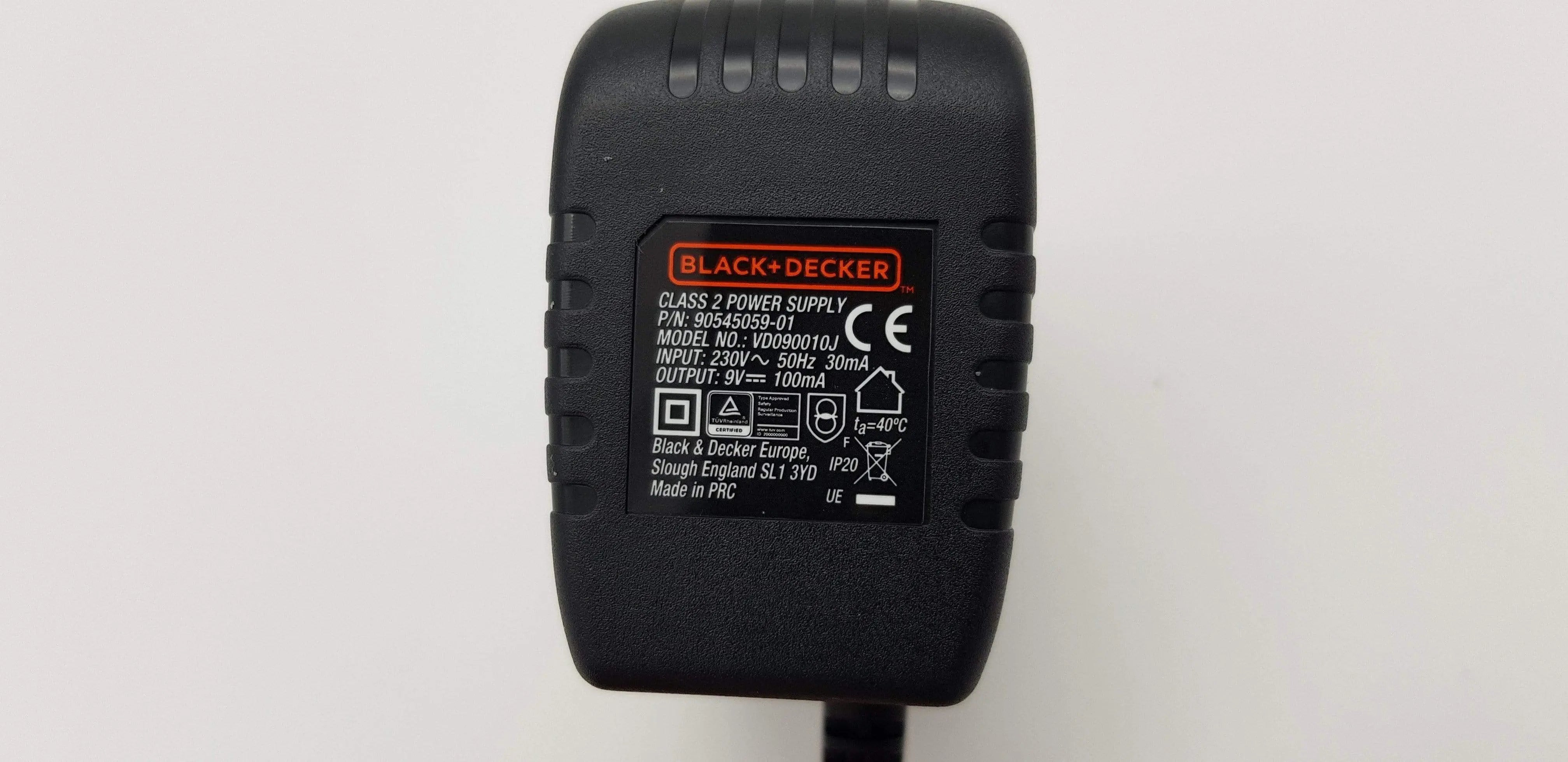Cavo alimentazione caricabatterie per avvitatore Black+Decker kc460ln BLACK+DECKER