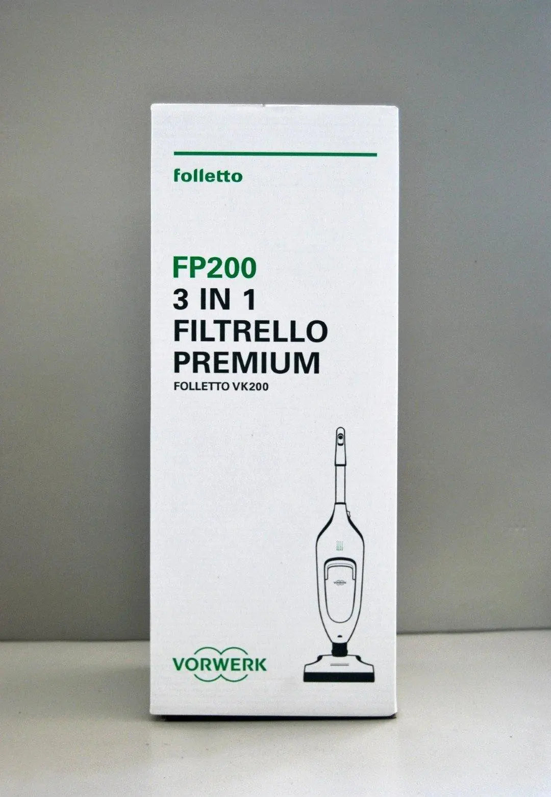 Confezione sacchetti Filtrello Premium FP200 VK200 Vorwerk Folletto VORWERK FOLLETTO