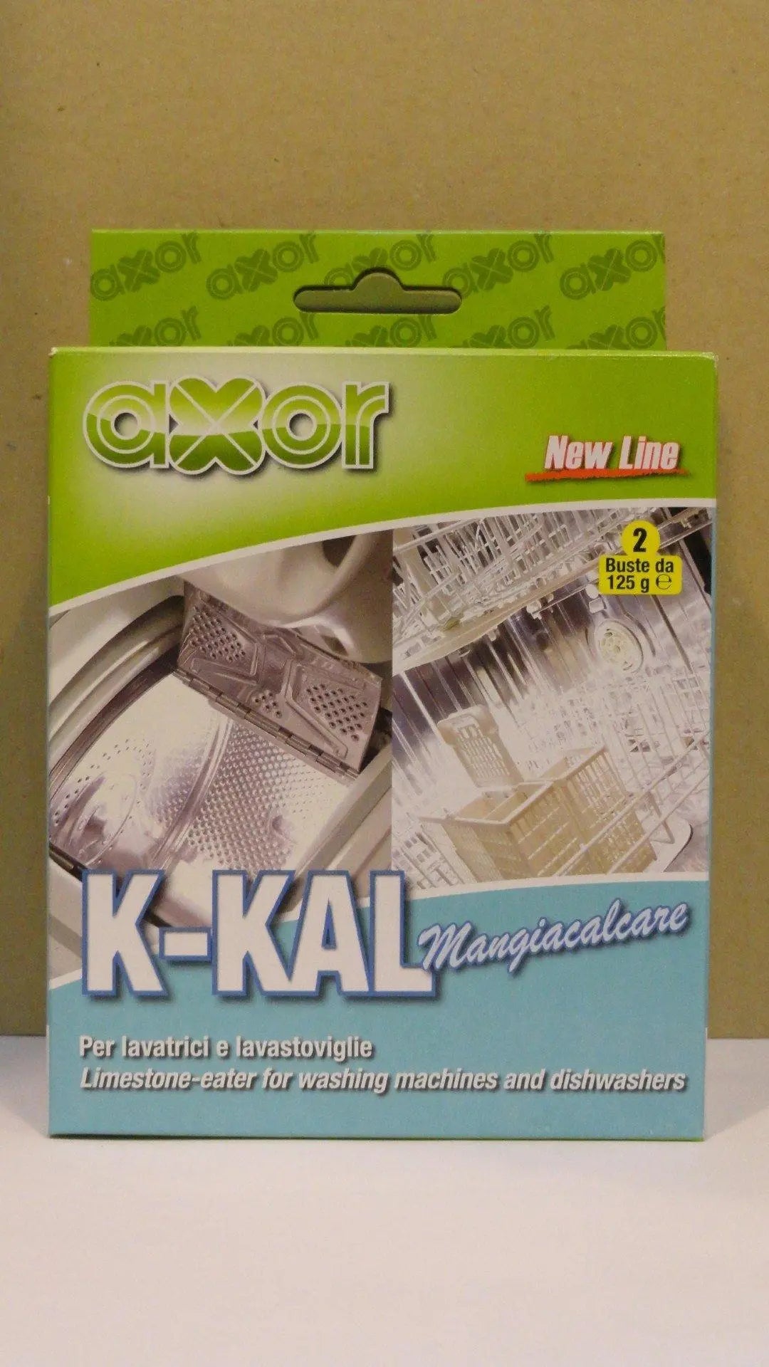 Decalcificante per lavatrici e lavastoviglie K-Kal 2 buste 125g Axor AXOR