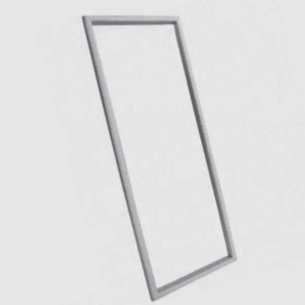 Guarnizione Per Porta Frigorifero - Lunghezza 2000 Mm, Con Banda Magnetica Interna, Colore Grigio, Per Sostituzione Sigillo Vecchio