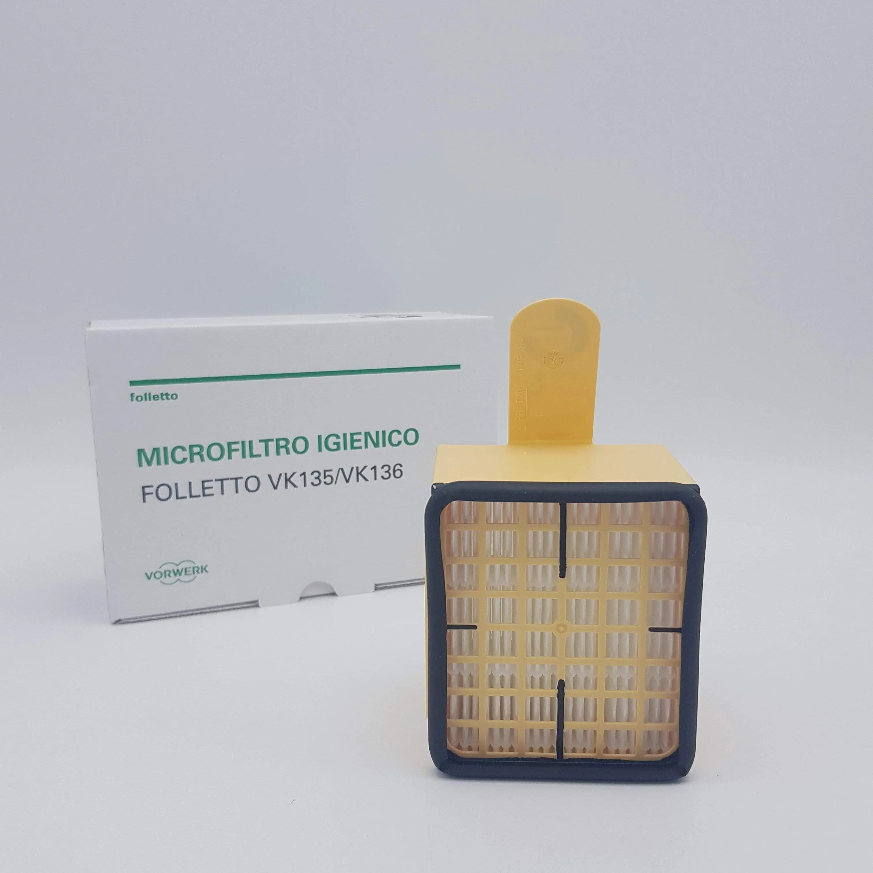 Microfiltro igienico giallo VK135/136 Vorwerk Folletto VORWERK FOLLETTO