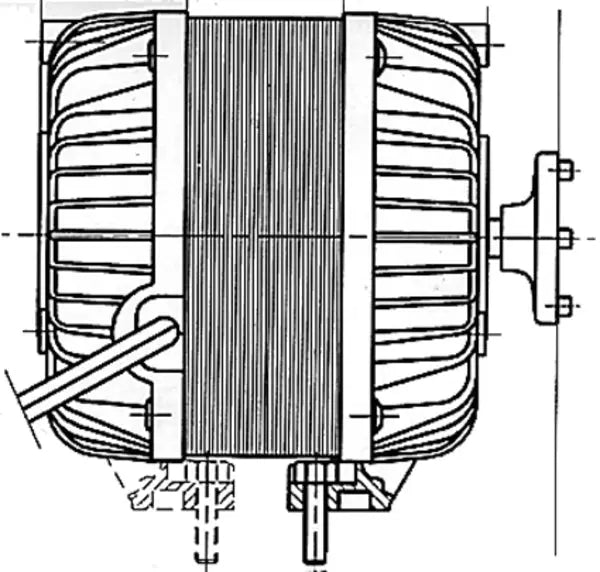 Motore 10W frigorifero 222FR38 UNIVERSALE