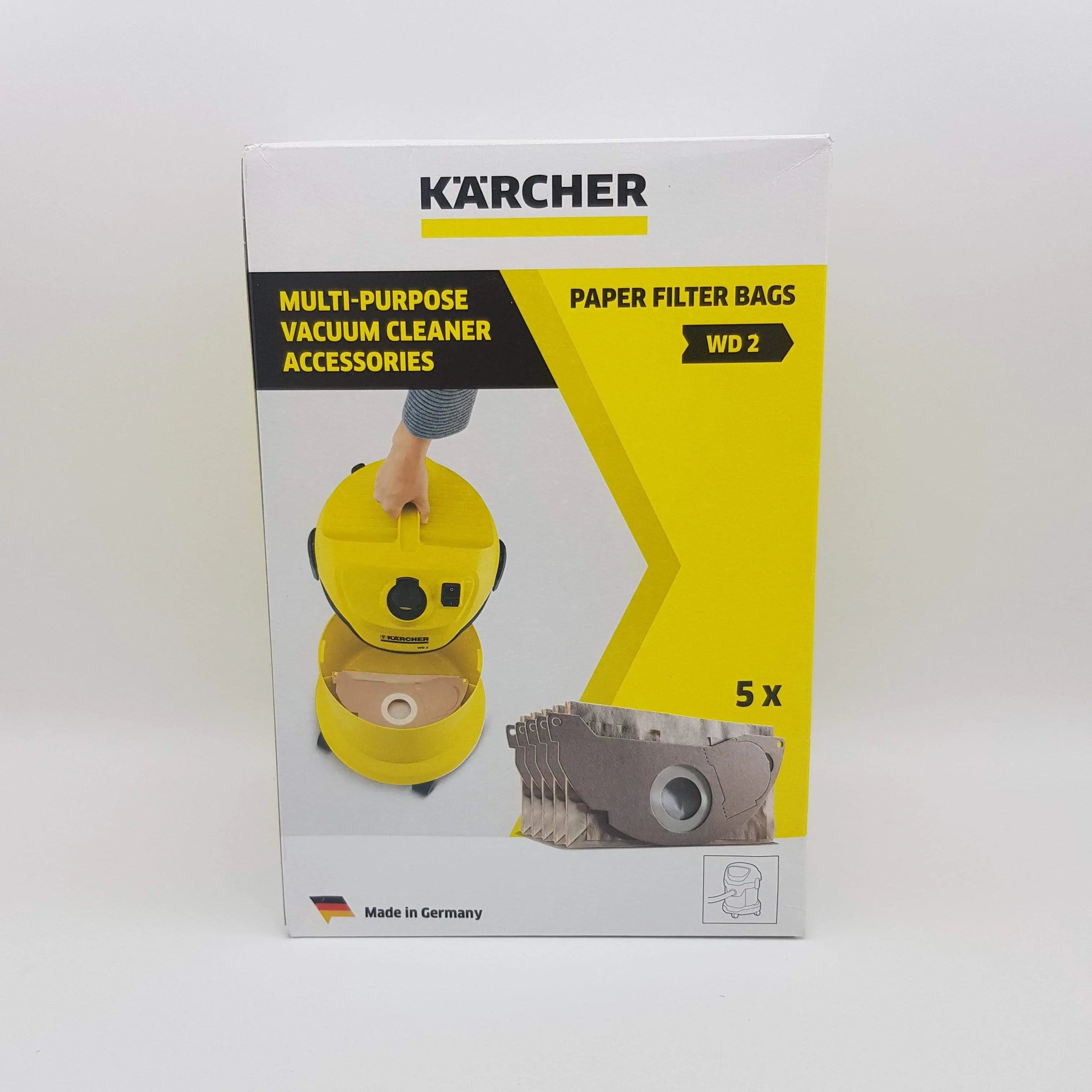 Sacchi per bidone aspirapolvere Karcher originali wd2500m KARCHER