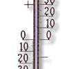 Termometro da esterno in metallo nero lunghezza 420 mm Tfa