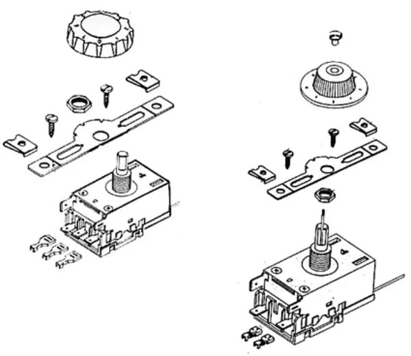 Termostato universale vt 93 frigorifero 216FR33 UNIVERSALE